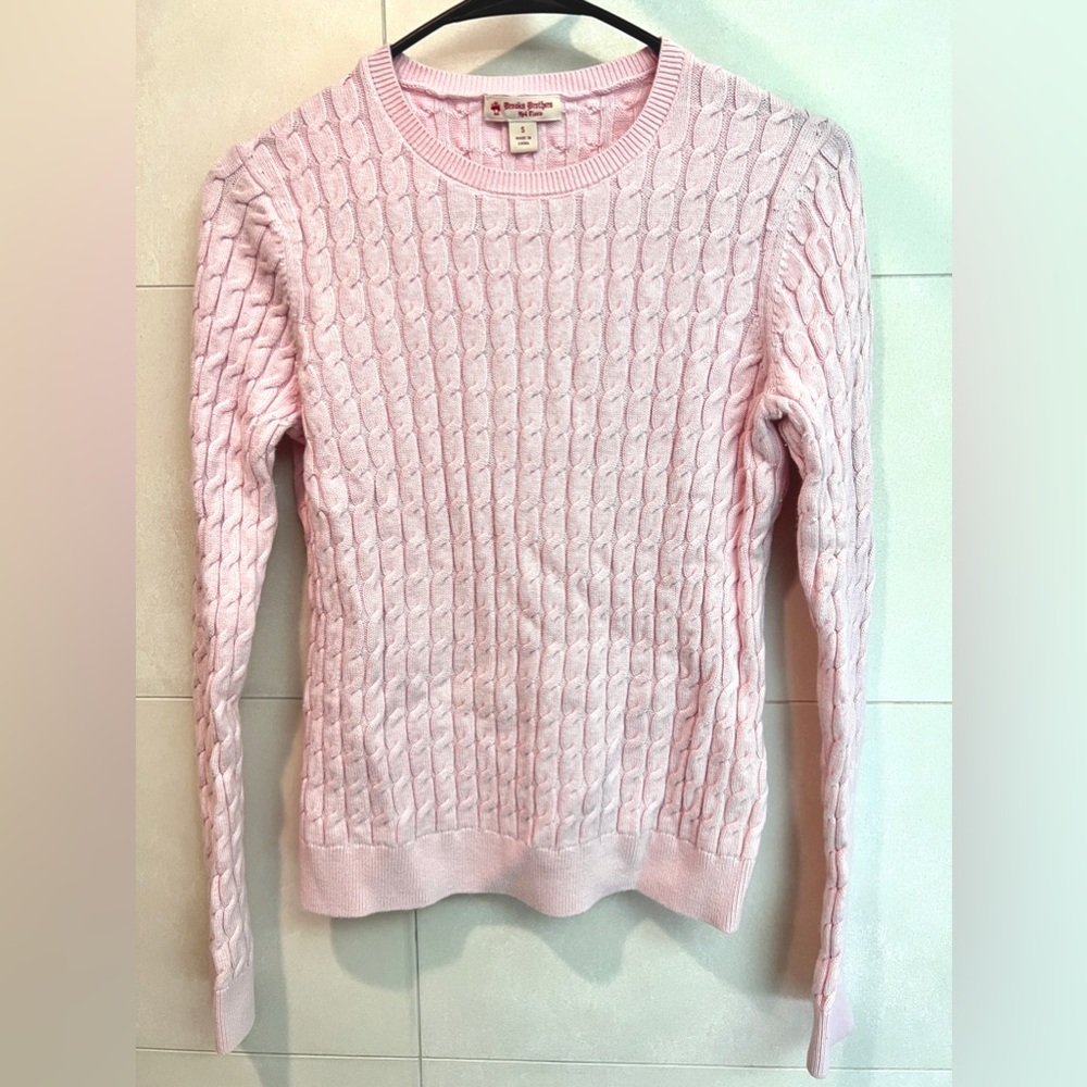 Brooks Brothers Cable Knit Sweater Small